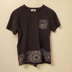 1991 Cotton On Black Bandana Shirt